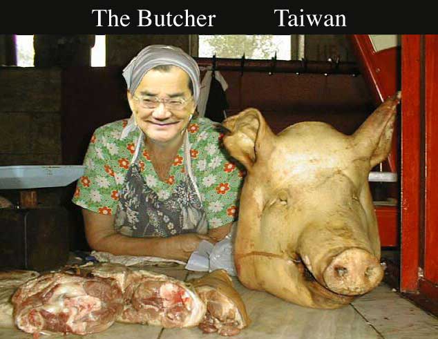 Taiwan Lien Chan is a Butcher